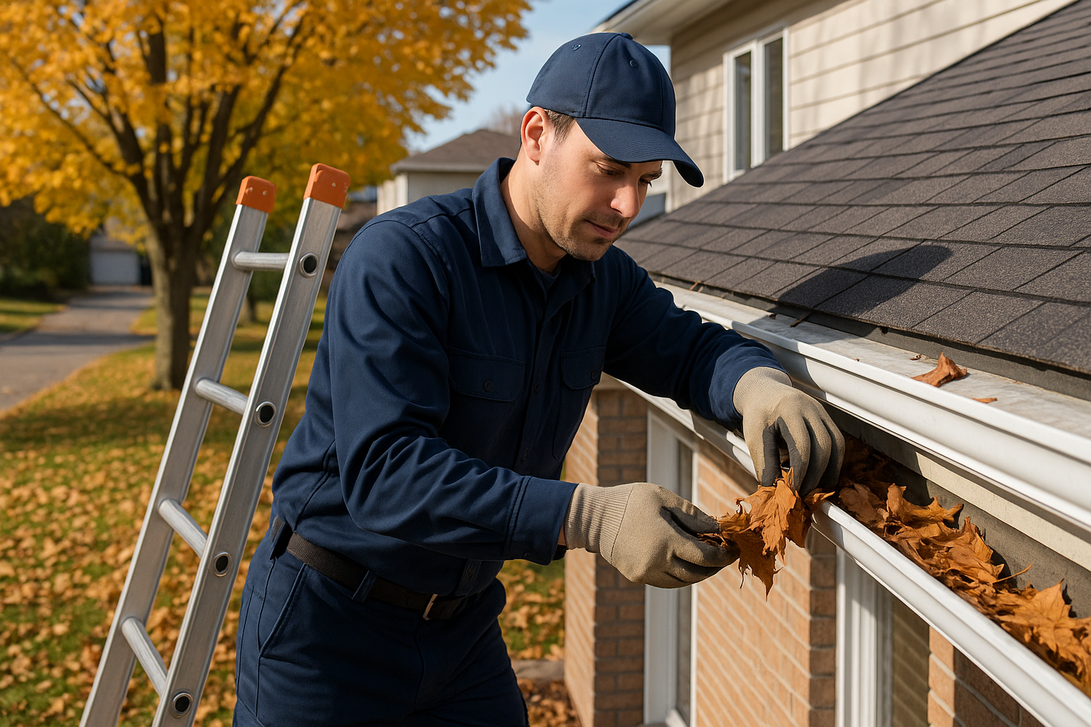 Gutter cleaning