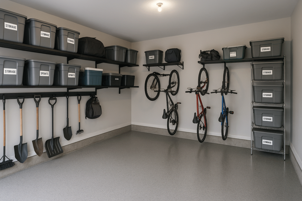 organized garage
