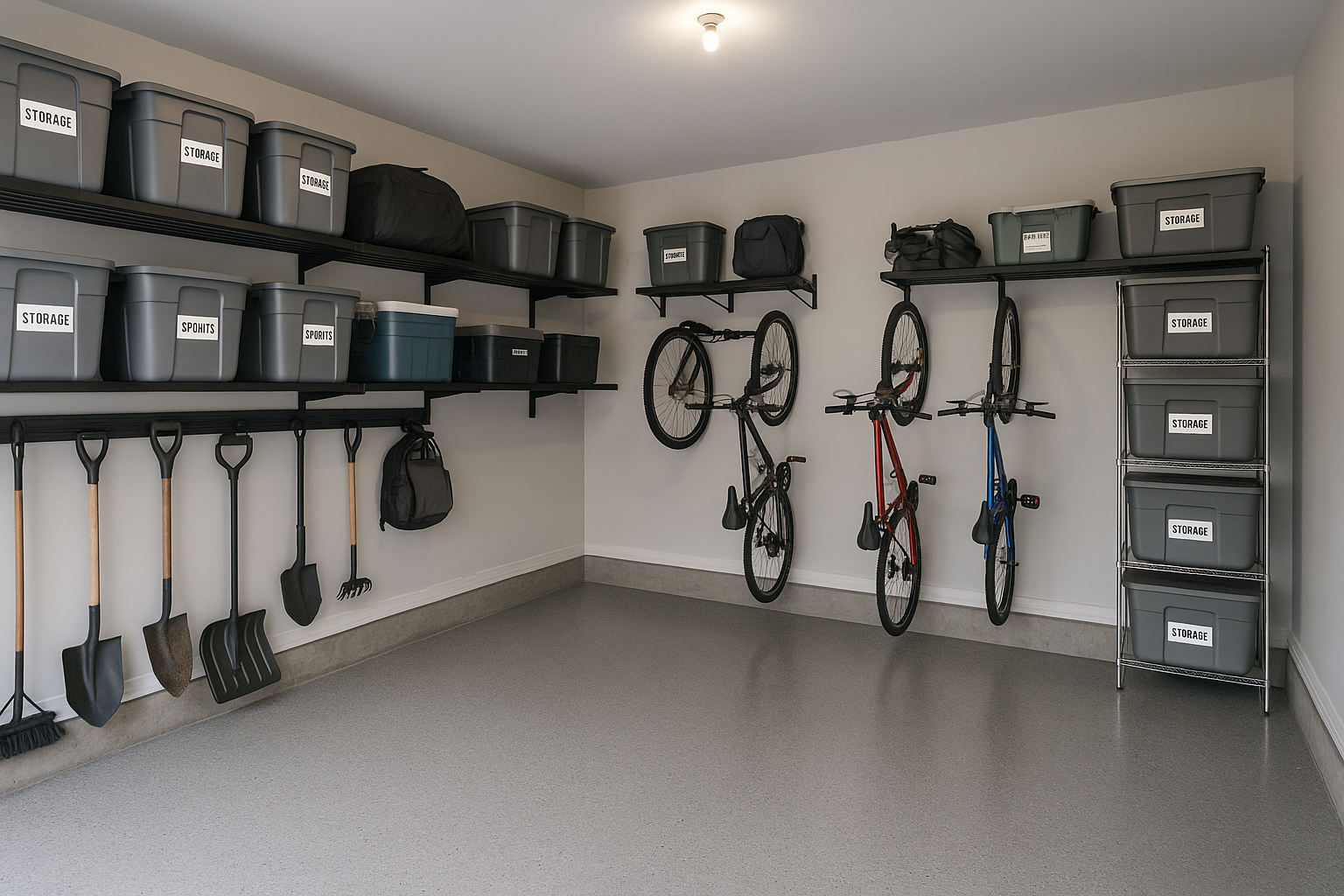 organized garage